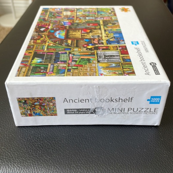 1,000 Piece Mini Puzzle “Ancient bookshelf” - Picture 9 of 10